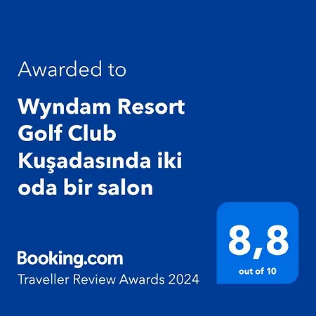 Golf Club Kusadasinda Iki Oda Bir Salon